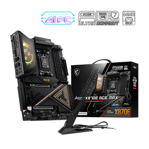Nuova Scheda Madre Gaming MSI MEG X870E ACE MAX AM5 2026 con Wi-Fi 7, LAN 10G, DDR5, ATX, Supporta Serie 9000/8000/7000 per PC Gaming e AI - Product Image 1