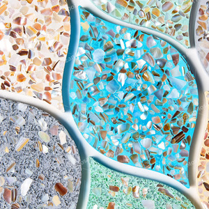 Handmade thiết kế hiện đại thủy tinh và vỏ Gạch <span class=keywords><strong>Mosaic</strong></span> cho nhà bếp và phòng tắm tường decors nhà máy trực tiếp cho khách sạn nội thất bức tường - Product Image 3