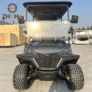 Carrito de Golf Eléctrico 2026 de 60V, 3-4 Plazas, Ecológico, Energía Limpia, Peso en Vacío de 500kg+, Velocidad de 30-50 km/h, Autonomía de 90 km, <span class=keywords><strong>para</strong></span> Hotel o Villa - Product Image 2