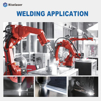 Robot de Soldadura Inteligente Riselaser Automático de 6 Ejes, sin Necesidad de Enseñanza, para la Fabricación de Estructuras de Vigas y Columnas de Acero