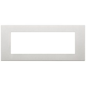 Cache-interrupteur mural en plaqué argent, longueur 28,4 cm, largeur 9,7 cm, hauteur 0,9 cm - Product Image 1