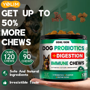 Campione Gratuito Aiuta a Alleviare lo Stomaco Disturbato, Integratori per la Salute degli Animali Domestici, Probiotici per Cani per la Salute della Digestione - Product Image 1
