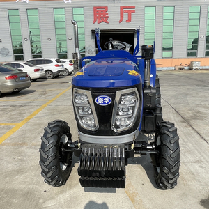 Giá rẻ nông nghiệp traktor bánh tu đa chức năng DIESEL 60hp 80hp bánh Máy kéo với loader - Product Image 1