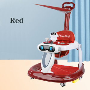 XIAOTANGLANG 360 Universal Wheel Plastic Music Cartoon Baby Walker con musica che suona <span class=keywords><strong>per</strong></span> Baby Boy e Girls - Product Image 5