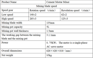 Mezcladora <span class=keywords><strong>de</strong></span> <span class=keywords><strong>Laboratorio</strong></span> <span class=keywords><strong>de</strong></span> 5L <span class=keywords><strong>de</strong></span> Alta Precisión y Velocidad Infinitamente Variable para Cemento y Concreto, Equipo <span class=keywords><strong>de</strong></span> Prueba Pequeño, 1 Año <span class=keywords><strong>de</strong></span> Garantía - Product Image 6