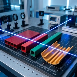 ท่อพีวีซีสี่เหลี่ยมสำหรับระบบไฮโดรโปนิกส์แบบ NFT ช่องทางแบบกำหนดความยาวเอง วัสดุปลอดภัยสำหรับอาหาร - Product Image 4