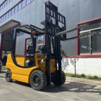 Chariot élévateur à fourche électrique robuste de 2, 3 et 4 tonnes, hauteur de levage de 3 m, moteur puissant, chariot élévateur électrique pour usine industrielle