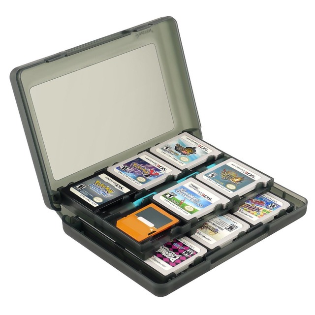 28 in 1 Game Card Case Compatible Nintendo NEW 3DS / 3DS / DSi / DSi XL / DSi LL / DS / DS Lite Cartridge Storage Box Holder