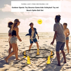 2024 Biểu Tượng Tùy Chỉnh Bãi Biển Trò Chơi Đồ Chơi Trò Chơi Trả Lại Thiết Lập Bóng Chuyền Bãi Biển Cho Gia Đình Trẻ Em Người Lớn Spike Bóng Đặt Bãi Biển Bóng - Product Image 2
