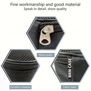 Custom <b>Mini</b> EVA Wireless <b>Speaker</b> Case Durable Lightweight Portable Storage Bag Zipper Closure Classic Style Audio <b>Speakers</b> for - Product Image 5
