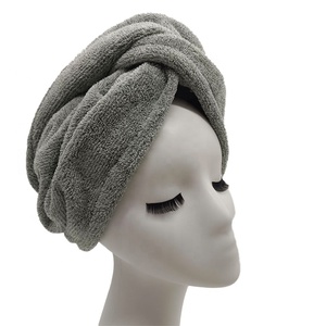 Turban super absorbant en microfibre de <span class=keywords><strong>bambou</strong></span> biologique le plus vendu enveloppé d'une <span class=keywords><strong>serviette</strong></span> pour les <span class=keywords><strong>cheveux</strong></span> à séchage rapide - Product Image 1