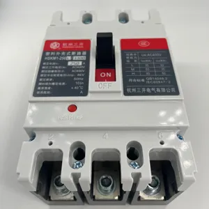 Overload protection MCCB plastic shell circuit breaker Air switch circuit breaker AC 400V 125A/250A/400A/630A/800A