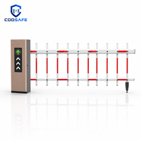 Barrière de parking en acier inoxydable, anti-poussière, aspect élégant, fonctionnement fiable, indice de protection IP67, éclairage pour centre commercial