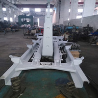 Ascenseur hydraulique du crochet 1T utilisé pour le transfert d'ordures/sauvetage d'urgence du feu/transport de charbon avec la longue durée de vie