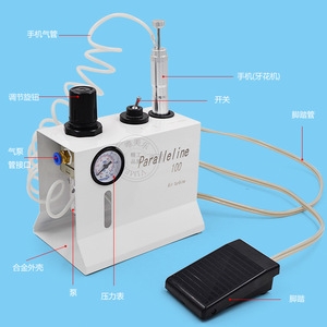 Nouveau modèle de perceuse pneumatique pour technicien dentaire, machine de gravure et de sculpture dentaire, roulements en céramique, précision pour technicien dentaire - Product Image 1