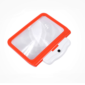 Lente d'Ingrandimento 3 in 1 con 48 LED Tricolore, da Collo, Portatile e da Tavolo per Lettura Giornali - Product Image 2