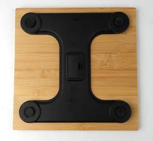 सस्ती कीमत घरेलू एलसीडी इलेक्ट्रॉनिक बांस बॉडी वेट स्केल डिजिटल बॉडी स्केल - Product Image 5