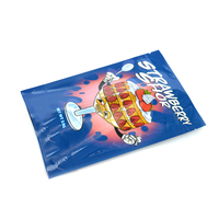 Sacs en plastique refermables à fermeture éclair pour la sortie des produits alimentaires, emballage anti-odeur, sacs en Mylar 3.5g imprimés sur mesure