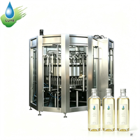 Ligne de remplissage et de bouchage de bouteilles en verre entièrement automatique, équipement complet d'embouteillage de boissons, moteur à engrenages, 500 ml, 1000 ml, 8000 BPH
