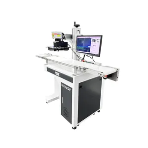 Automatic Visual Focus Laser Marking Machine CCD Camera Visual Positioning 50w 60w 80w Fiber Laser Engraving Machine