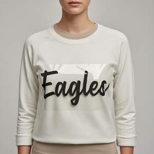 Yeni Tasarım Özel Toptan Kolej Futbol Takımı Harfleri Logosu Kürklü Tüylü Şönil Isı Transferi Yamaları Giysiler İçin Ütüyle Yapıştırılır - Product Image 6