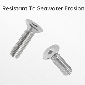 Tornillos de Placa Trasera M8 de Acero Inoxidable 316, Pernos de Fijación para Alas de Placa Trasera de BCD, Accesorios de Buceo - Product Image 4