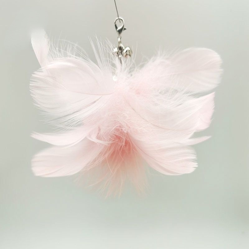 pink feather