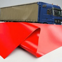Terpal PVC Anti Air 1000D 20X20 610GSM, Terpal Tugas Berat Ramah Lingkungan untuk Tirai Samping Truk