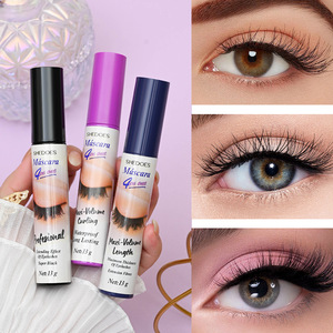 Máscara de Pestañas 4 en 1, Resistente al Agua y al Sudor, Sin Manchas, Larga Duración, Extensión de Pestañas, Volumen y Longitud, Maquillaje Cosmético - Product Image 5