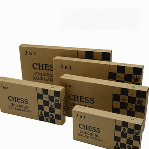<span class=keywords><strong>Jeu</strong></span> de dames, <span class=keywords><strong>d</strong></span>'échecs et de backgammon en bois pliable <span class=keywords><strong>trois</strong></span>-en-un, écologique, portable, <span class=keywords><strong>jeu</strong></span> de société de puzzle - Product Image 5