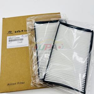 Juego de filtros de aire originales de calidad 97617-4H900 (2 piezas) 976174H900 para Hyun-dai Ki-a 97617 4H900 - Product Image 2