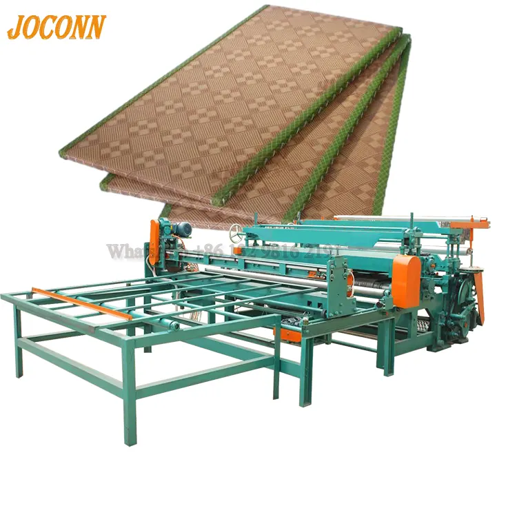 Good Price Straw Weaving Machine Reed Board Plaiting Machine Rug Making Machine For Insulation