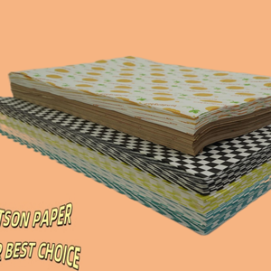 Custom Deli Sandwich Wrapping Paper Fast Food Grade Hamburger <b>Wrap</b> PE Coated Greaseproof Virgin Packaging - Product Image 3