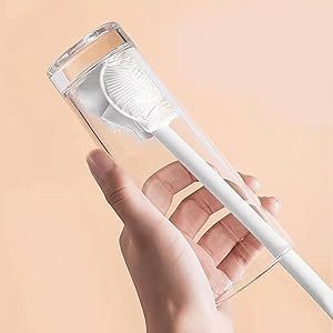 Versátil Garrafa De Plástico Branco Escova De Limpeza Longo Punho De Cerdas Macias para Home Hotel Uso Doméstico Pack 1 Garrafa Escova Limpador - Product Image 2
