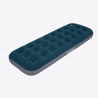 Matelas gonflable taille unique avec pompe à pied intégrée, pas cher
