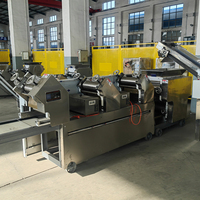 Machine électrique à rouleaux en acier inoxydable pour la fabrication quotidienne de nouilles fraîches à base de blé