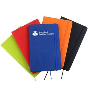 Nouveau design de logo A5 pour les solutions électriques spécialisées, carnet en cuir PU de qualité supérieure - Product Image 5