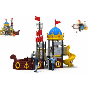 Treehouse House Playhouse Set Commercial Plastic Swing Sets Playground Outdoor Kids Under Cover - Product Image 1