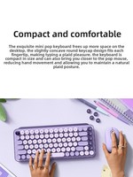 Clavier mécanique sans fil Bluetooth POP KEYS avec interrupteurs TTC Tea Shaft, combo USB pour ordinateur portable et ordinateur de bureau