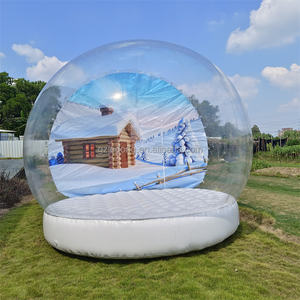 저렴한 풍선 스노우 볼 텐트 도매 맞춤형 블로우 스노우 글로브 거대한 풍선 스노우 글로브 - Product Image 6