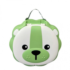 Pot de toilette pliable portable pour enfants, toilettes de voyage avec couvercle et poignée pour garçons et filles, matériau ABS, vert, jaune, rose - Product Image 5