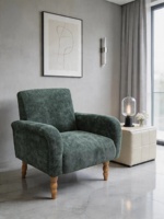 Nouvelle conception, vente en gros, ensemble de canapés de salon de style nordique, canapé en bois pour salle à manger, ensemble de canapés en velours, mobilier