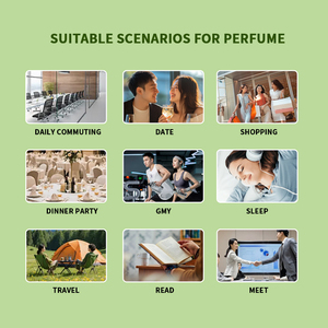 <span class=keywords><strong>Parfum</strong></span> liquide floral personnalisable à paillettes foncées 100 ml dans un flacon en verre noir ajouré OEM/ODM <span class=keywords><strong>Parfum</strong></span> unisexe de luxe longue durée - Product Image 4
