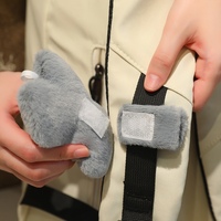 Vente en gros usine Mini poupée en peluche magnétique de 10 cm, Chat de dessin animé, Jouet de voiture magnétique, Jouets en peluche rembourrés, Aimants de réfrigérateur