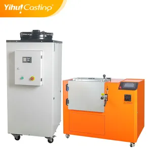 high quality metal melting machine melting furnace jewelry machine for 4kg gold silver bullion casting