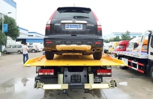 Camion de remorquage ISUZU 4*2 4*4, camion de dépannage, camion de récupération à plateau plat diesel 3t 4t 5t - Product Image 5