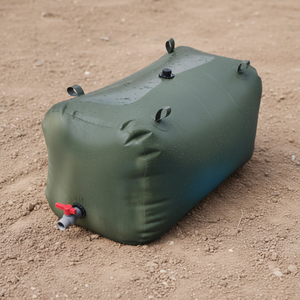 Serbatoio Acqua Pieghevole 100 Galloni (378 Litri) – Vescica In PVC Per Emergenze, Camper, Giardinaggio – Resistente E Portatile