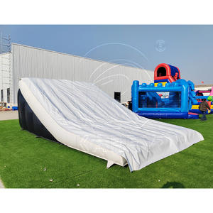 Tapis de trampoline gonflable en PVC de qualité commerciale durable, airbag de sécurité pour saut acrobatique BMX avec capacité de 300 à 500 kg, conception portable - Product Image 3