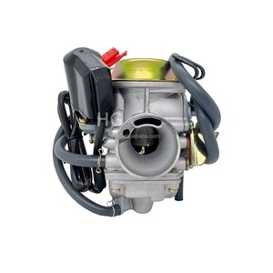 คาร์บูเรเตอร์ GY6 PD24J สำหรับรถ ATV โกคาร์ท สกู๊ตเตอร์ โมเพด 125 ซีซี 4 จังหวะ QMJ QMI 152 <span class=keywords><strong>157</strong></span> ขนาดท่อร่วมไอดี 24 มม. - Product Image 2