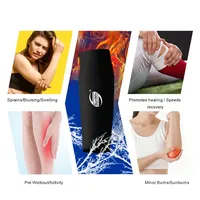 Manchon de compression en gel chaud/froid réutilisable pour bras, genou, jambe, coude – Rééducation thérapeutique, enveloppement flexible avec poche à glace pour soulagement de la douleur